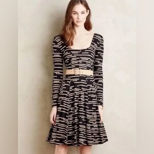 HD in Paris Anthropologie Saraid Fit Flare Dress XL